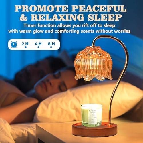 Paryou Brushed Walnut Candle Warmer Lamp — photo 11 of 13