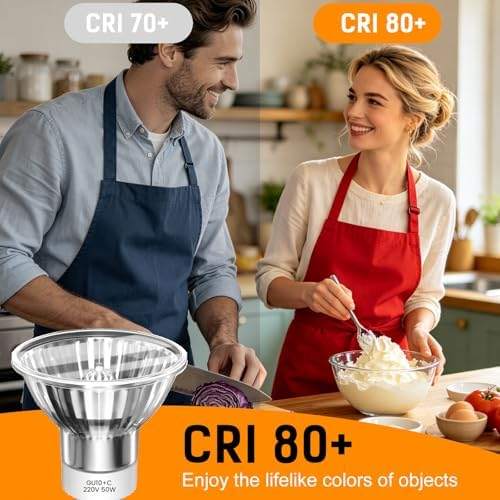 Pluvikon 2 Pack GU10 50W Candle Warmer Lamp Bulb — photo 10 of 16