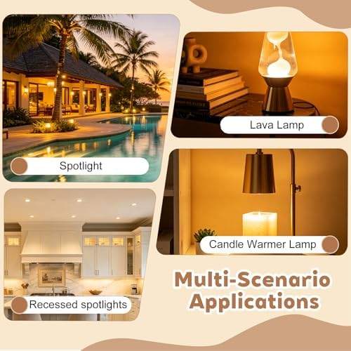 Pluvikon 2 Pack GU10 50W Candle Warmer Lamp Bulb — photo 14 of 16