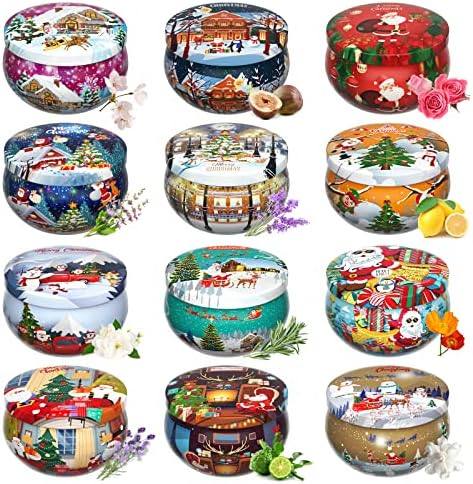 Primevolve Christmas Scented Candle Gift Set of 12 — photo 2 of 14