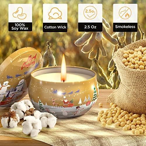 Primevolve Christmas Scented Candle Gift Set of 12 — photo 4 of 14