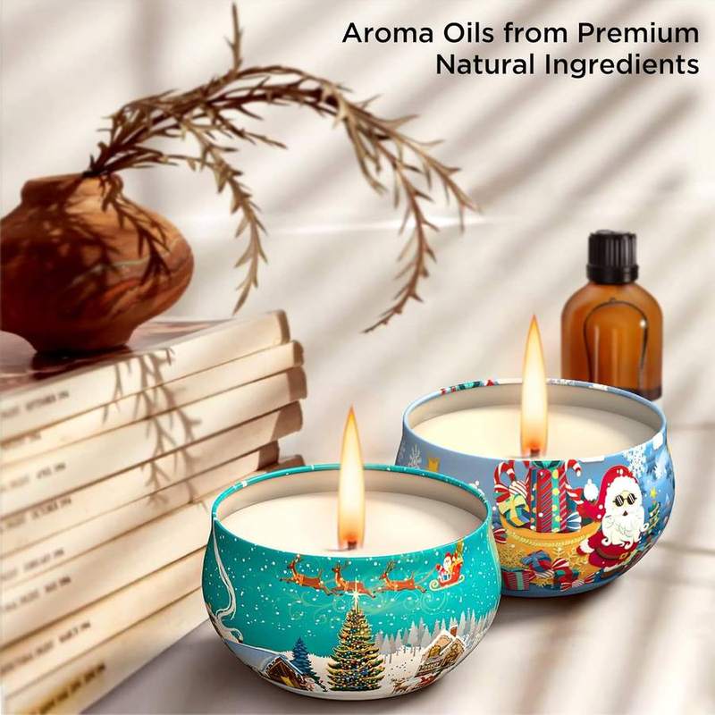 Primevolve Christmas Scented Candle Gift Set of 12 — photo 7 of 14