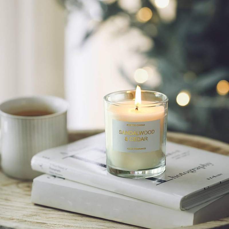PROFIKLA Lavender, Peony & Berries, Sandalwood Candle Gift Set of 3 — photo 9 of 14