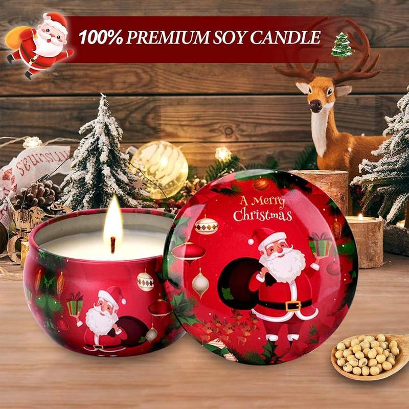 Qizeion Christmas Scented Candle Gift Set of 12 — photo 11 of 16