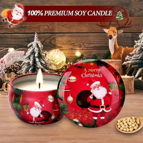 Qizeion Christmas Scented Candle Gift Set of 12 — photo 12 of 16