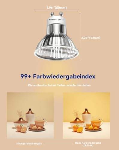 RAGFOZ 6 Pack GU10 50W Candle Warmer Lamp Bulb — photo 6 of 20