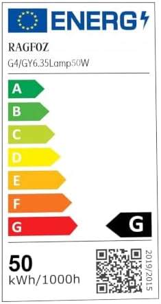 RAGFOZ 6 Pack GU10 50W Candle Warmer Lamp Bulb — photo 8 of 20