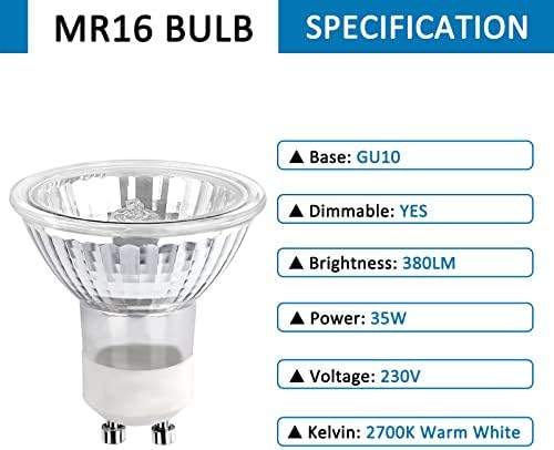 SCNNC 6 Pack GU10 35W Candle Warmer Lamp Bulb — photo 6 of 18