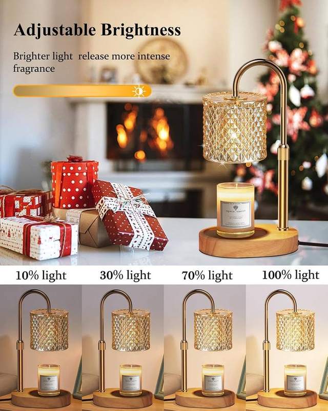 seenlast Gold Candle Warmer Lamp — photo 3 of 18