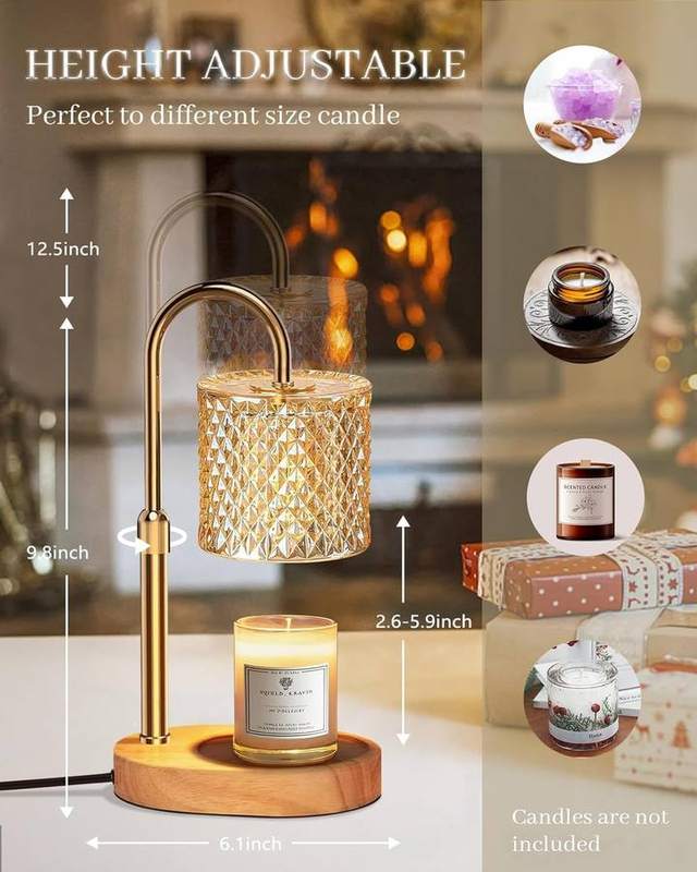 seenlast Gold Candle Warmer Lamp — photo 9 of 18