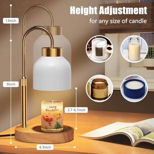 seenlast White Candle Warmer Lamp — photo 4 of 18