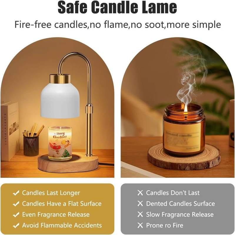 seenlast White Candle Warmer Lamp — photo 9 of 18
