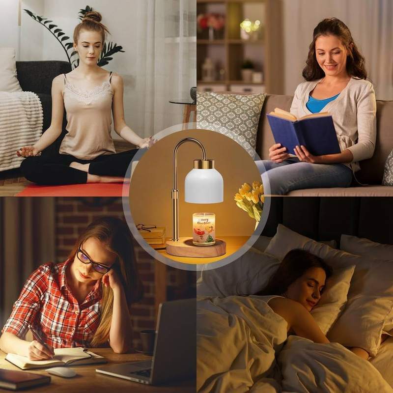 seenlast White Candle Warmer Lamp — photo 13 of 18