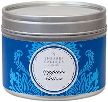 Shearer Candles Egyptian Cotton Small Tin Candle — photo 2 of 9