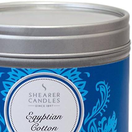 Shearer Candles Egyptian Cotton Small Tin Candle — photo 4 of 9