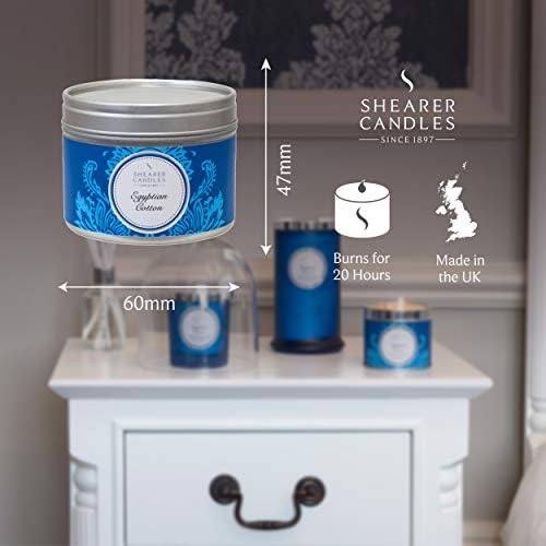 Shearer Candles Egyptian Cotton Small Tin Candle — photo 6 of 9