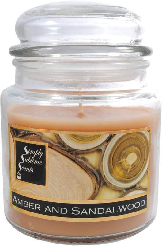 Simply Sublime Scents Amber & Sandalwood Jar Candle — photo 10 of 15