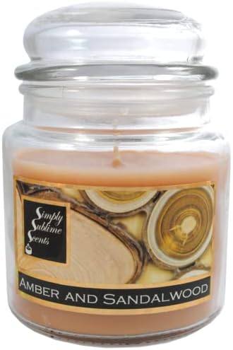 Simply Sublime Scents Amber & Sandalwood Jar Candle — photo 11 of 15