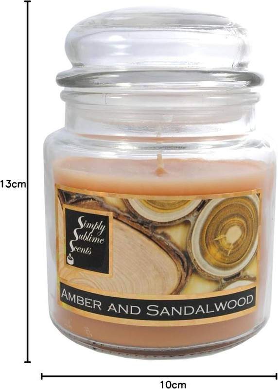 Simply Sublime Scents Amber & Sandalwood Jar Candle — photo 14 of 15