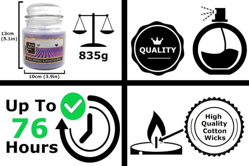 Simply Sublime Scents Calming Lavender Jar Candle — photo 3 of 13