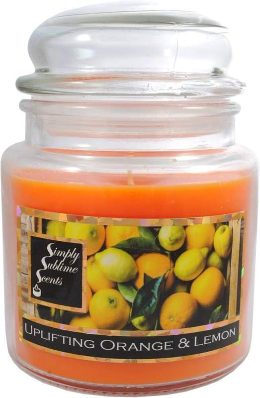 Simply Sublime Scents Uplifting Orange & Lemon Jar Candle — photo 10 of 13