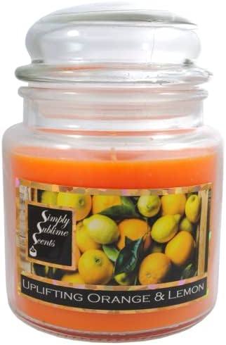 Simply Sublime Scents Uplifting Orange & Lemon Jar Candle — photo 11 of 13