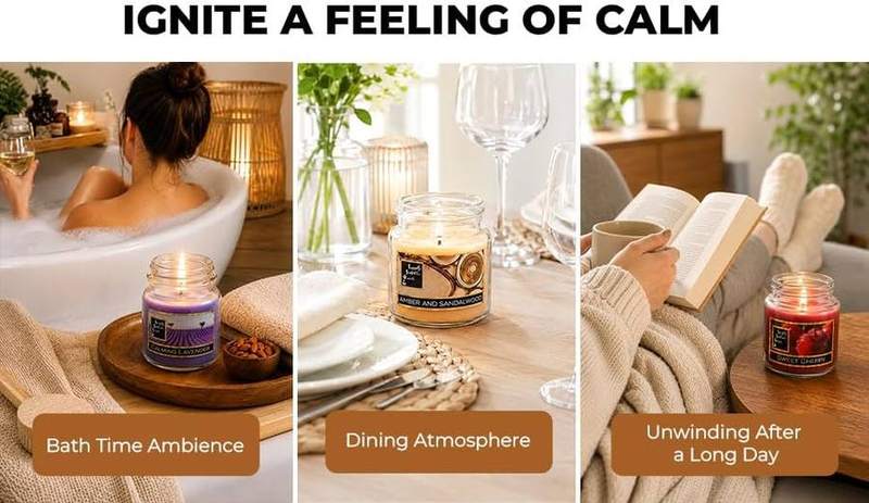 Simply Sublime Scents Romantic Rose & Oud Jar Candle — photo 7 of 13