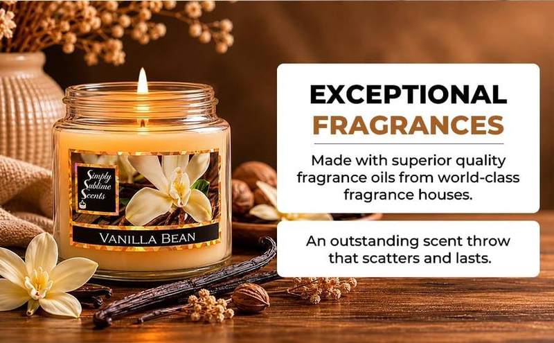 Simply Sublime Scents Vanilla Bean Jar Candle — photo 5 of 15