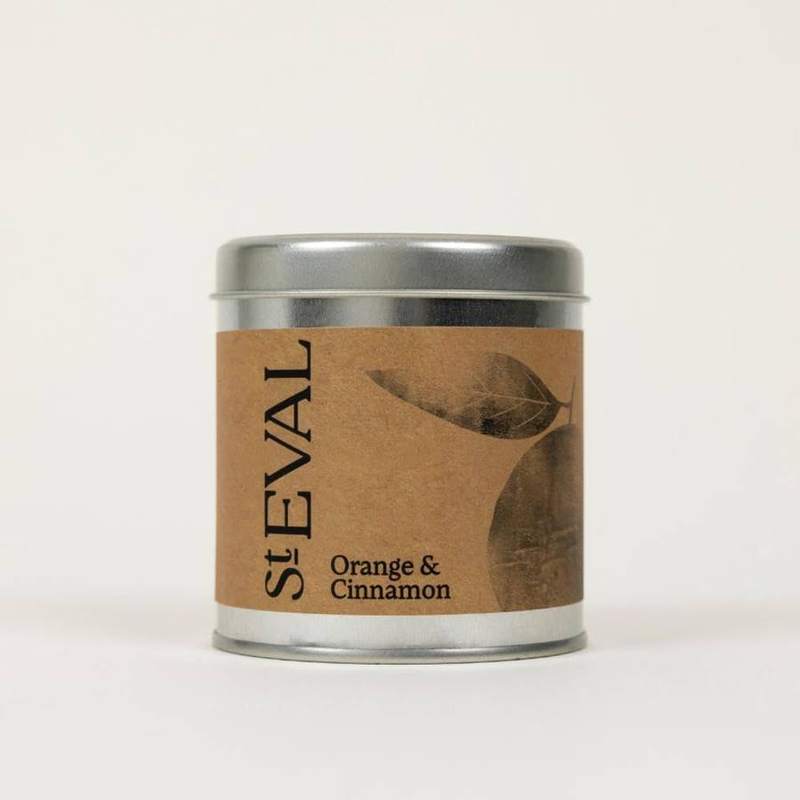 St Eval Orange & Cinnamon Scented Tin Candle — photo 3 of 12