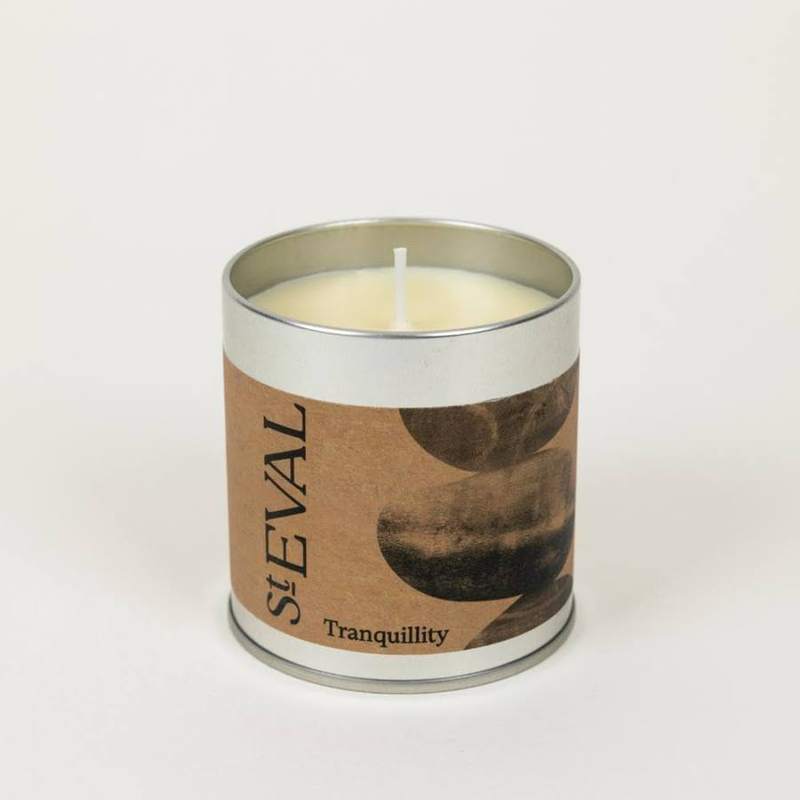 St Eval Tranquillity Scented Tin Candle, 45 Hours — tin scented candle