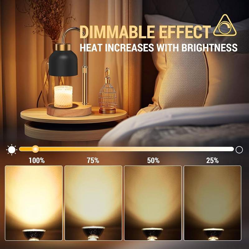 TobeBright 2 Pack Mini MR11 GU10 50W Candle Warmer Lamp Bulb — photo 5 of 12