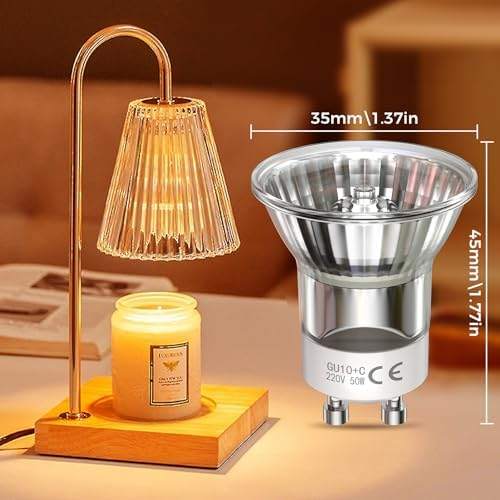 TobeBright 2 Pack Mini MR11 GU10 50W Candle Warmer Lamp Bulb — photo 12 of 12