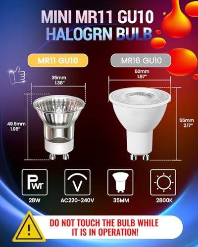 TobeBright Mini MR11 GU10 28W Candle Warmer Lamp Bulb — photo 12 of 12