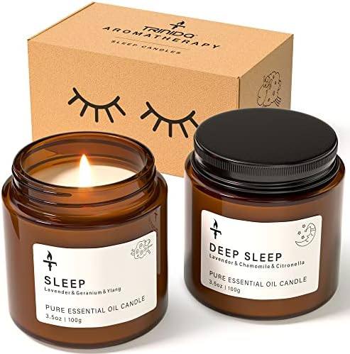 TRINIDa Lavender and Chamomile Sleep Candle Set — photo 2 of 14