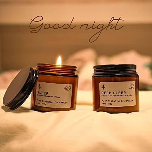 TRINIDa Lavender and Chamomile Sleep Candle Set — photo 4 of 14