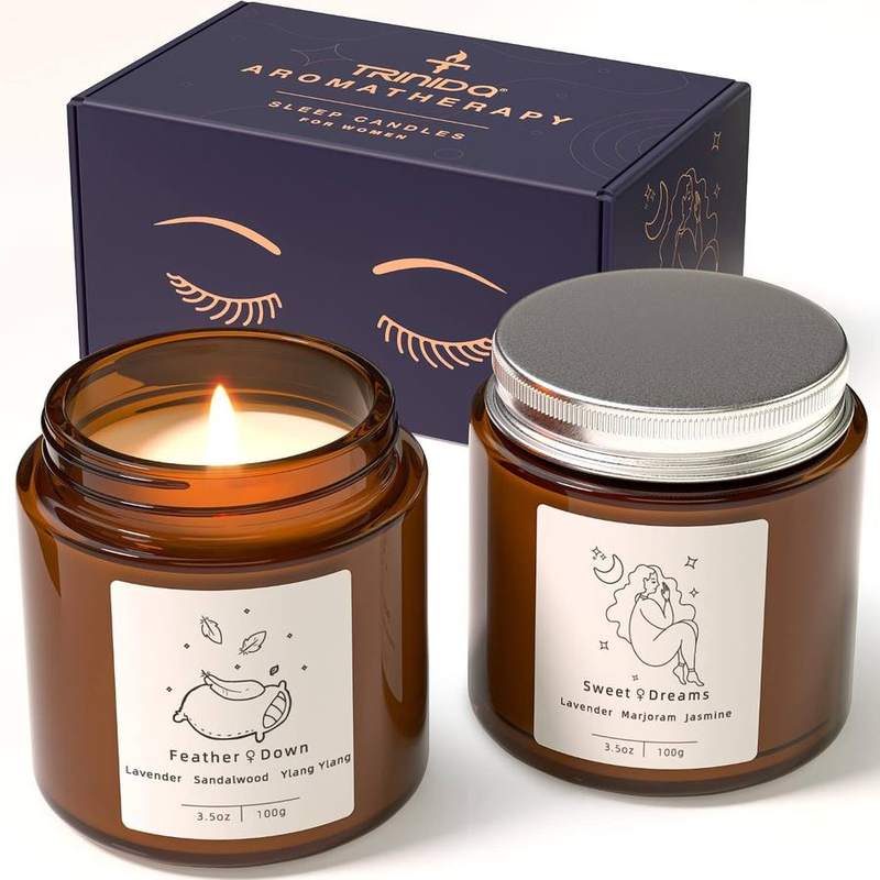 TRINIDa Sleep & Relax Candle Set — scented candle