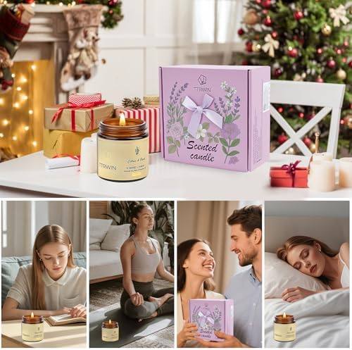 TTRWIN Floral Candle Gift Set of 4 — photo 12 of 12