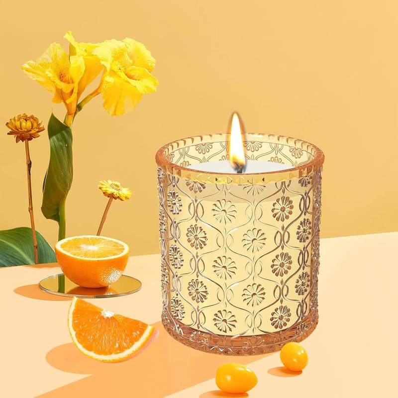 TTRWIN Orange Soy Candle, 200 g, Lidded Jar — photo 9 of 18