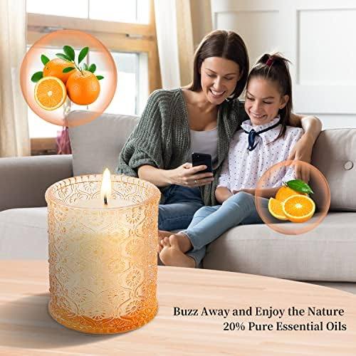 TTRWIN Orange Soy Candle, 200 g, Lidded Jar — photo 16 of 18