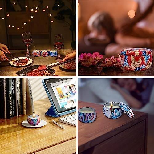 TTRWIN Scented Candle Gift Set of 9, Soy Tins — photo 8 of 12