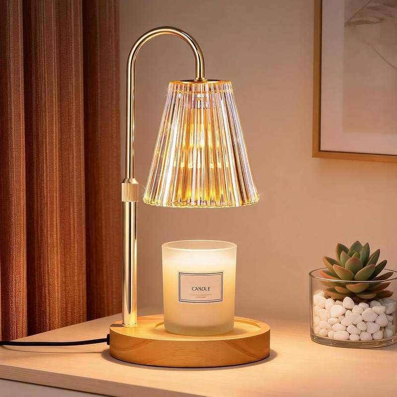 Tuocal Candle Warmer Lamp, candle warmer lamp with a lampshade