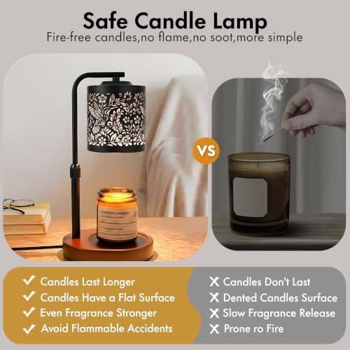 Twinkle Star Black Hummingbird Candle Warmer Lamp — photo 10 of 14