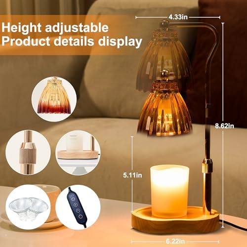 vankada Flower Candle Warmer Lamp — photo 4 of 14
