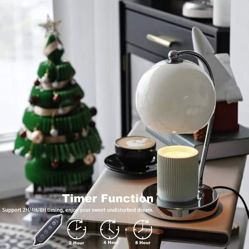 WARMCITY Wide Base Candle Warmer Lamp, White — photo 7 of 16