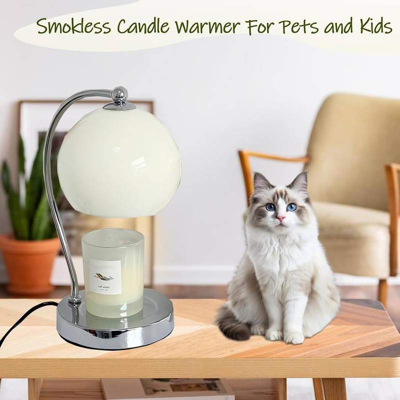 WARMCITY Wide Base Candle Warmer Lamp, White — photo 11 of 16
