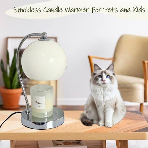 WARMCITY Wide Base Candle Warmer Lamp, White — photo 12 of 16