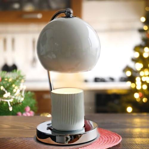 WARMCITY Wide Base Candle Warmer Lamp, White — photo 16 of 16