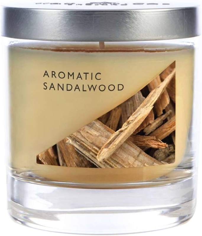 Wax Lyrical Aromatic Sandalwood Jar Candle, 50 Hours — jar scented candle