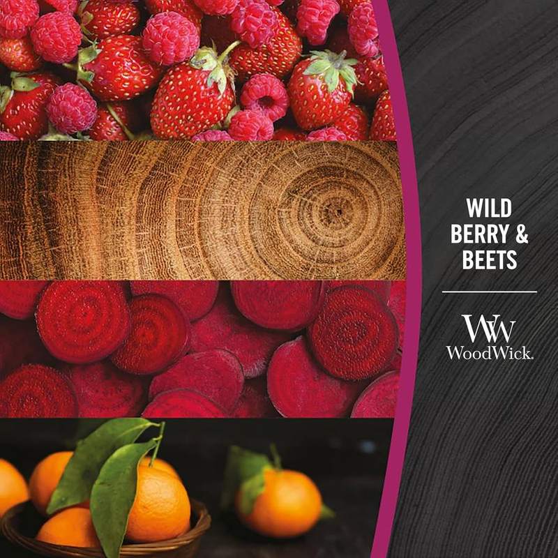 WoodWick Wild Berry & Beets Mini Hourglass Candle — photo 3 of 14