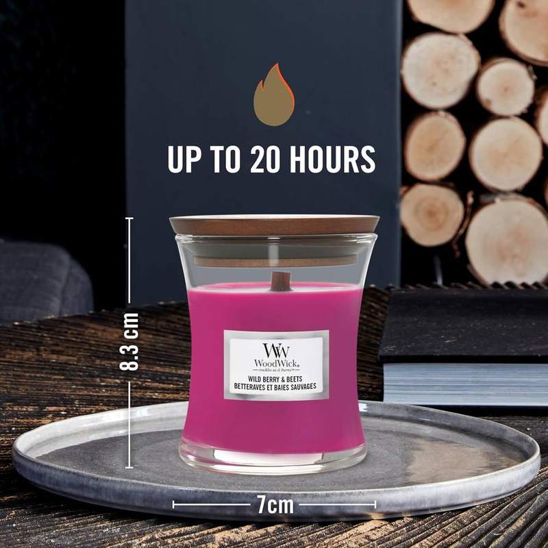 WoodWick Wild Berry & Beets Mini Hourglass Candle — photo 5 of 14